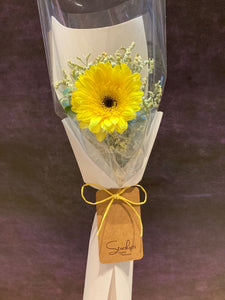 Mini Bouquet - Fresh Flower (Gerbera)