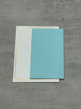 Small Gift Card - (9cm x 5.5cm) 1s - Embossed Heart Motif