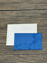 Small Gift Card - (9cm x 5.5cm) 1s - Embossed Rose Garden