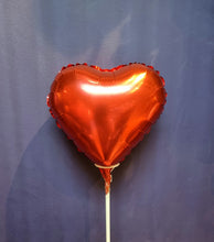 10" Heart Foil Balloon on a Stick (FL10-HT-SK01)