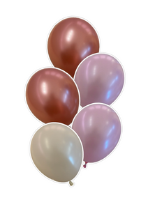 11" Latex Balloon Bundles 5s (Qualatex)