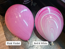 11" Latex Balloon (Qualatex) Marble effect design - 1s
