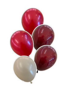 11" Latex Balloon Bundles 5s (Qualatex)