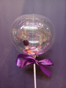 5" Customised Balloon with Confetti