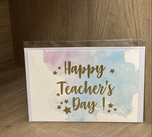 A6 Gift Card - Teacher's Day (GCVL-TE) -1s