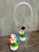 (AFCC-PT-CS) Crochet: Colourful Sunflower in mini pot