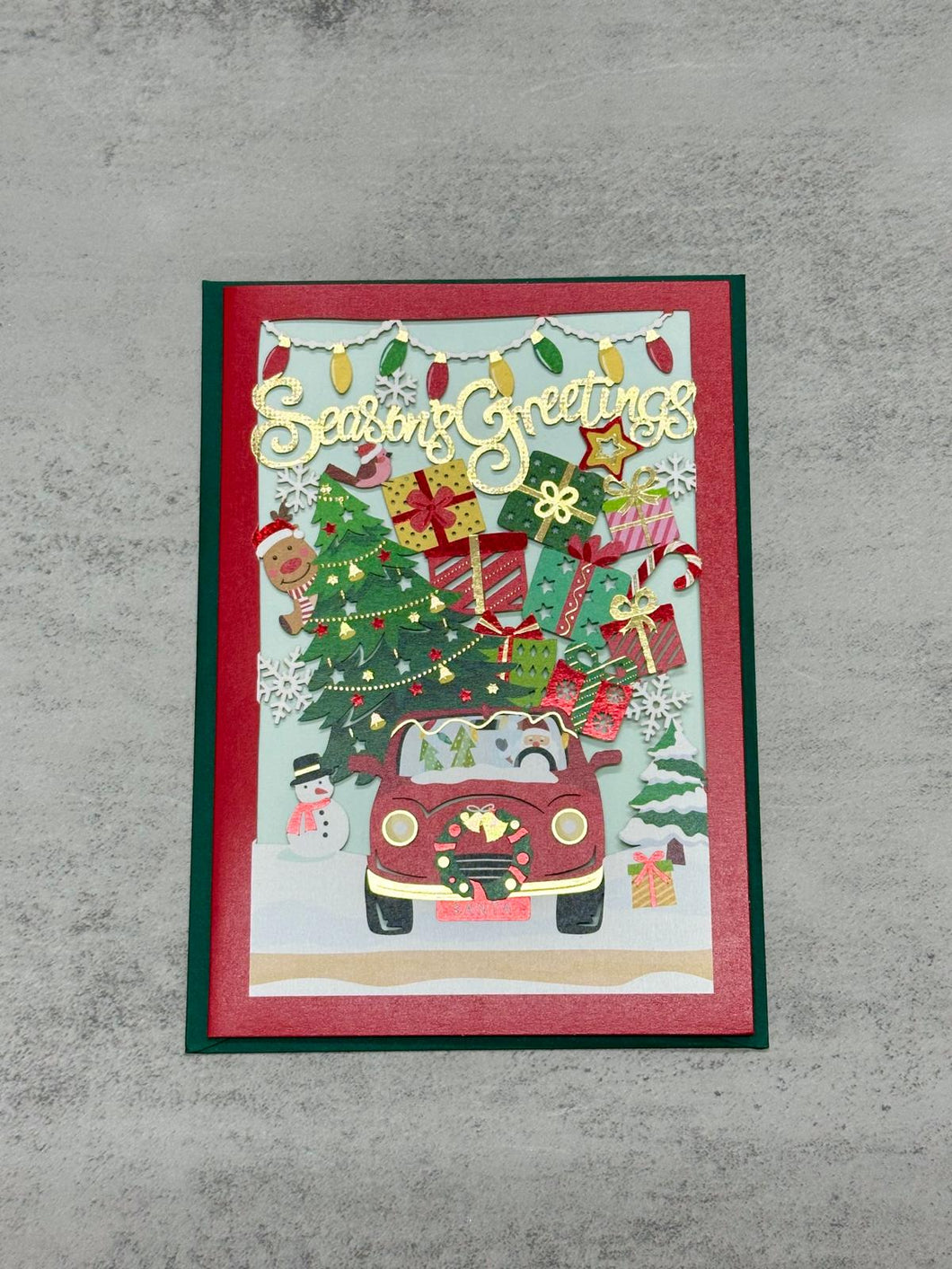 Greeting Cards - Christmas Die Cut Design (GC-XM-D6)