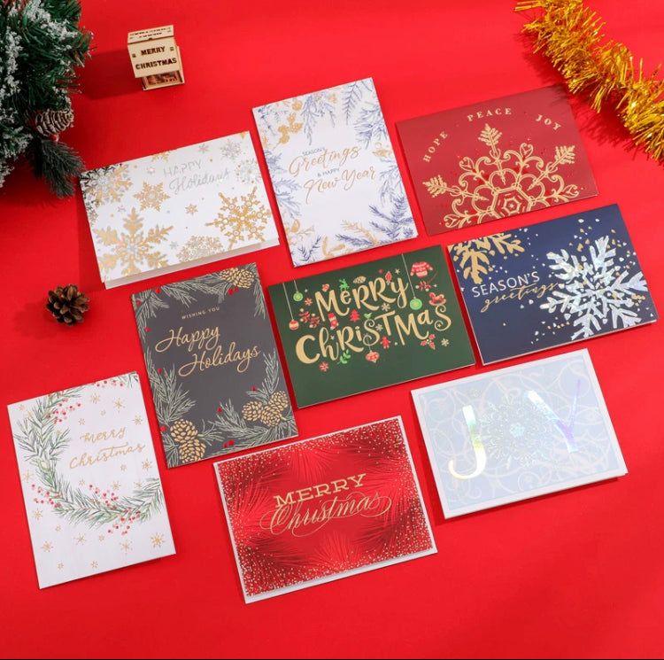 Greeting Cards - Merry Christmas Design (GC-XMGF)