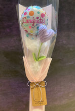 Crochet: Heart + Congrats Foil Balloon
