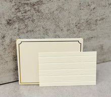 Small Gift Card - (9cm x 5.5cm) 1s - Embossed Wood Tiles