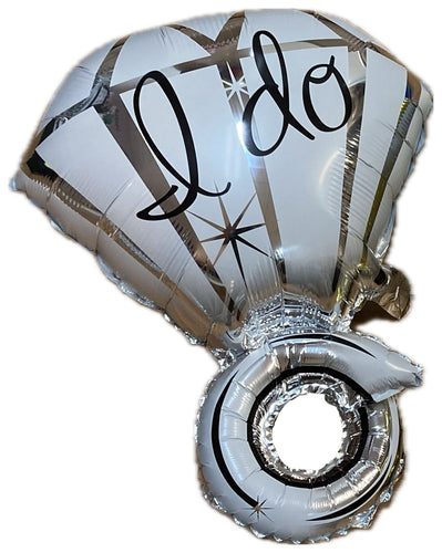 Engagement Ring - Diamond Ring Silver (C13)