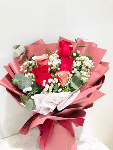 (FFBQ-MM-M) Fresh Flower Bouquet : Mix & Match