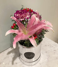 (RDBB-FF-S) Round Bloom Box - Fresh Flower