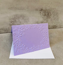 A6 Gift Card - Embossed Floral Fantasy (GCEM-A6FF) -1s