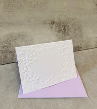 A6 Gift Card - Embossed Floral Fantasy (GCEM-A6FF) -1s