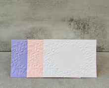 A6 Gift Card - Embossed Floral Fantasy (GCEM-A6FF) -1s