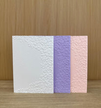 A6 Gift Card - Embossed Floral Garden (GCEM-A6FG) -1s