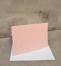 A6 Gift Card - Embossed Floral Garden (GCEM-A6FG) -1s
