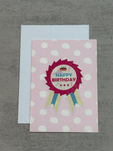 A6 Gift Card - Birthday Badge (GCSK-HB-S1)-1s