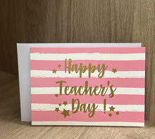 A6 Gift Card - Teacher's Day (GCVL-TE) -1s