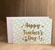 A6 Gift Card - Teacher's Day (GCVL-TE) -1s