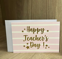 A6 Gift Card - Teacher's Day (GCVL-TE) -1s