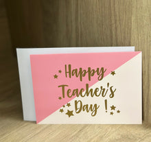 A6 Gift Card - Teacher's Day (GCVL-TE) -1s