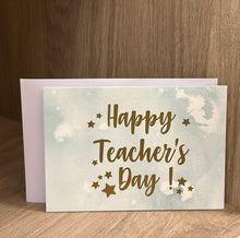 A6 Gift Card - Teacher's Day (GCVL-TE) -1s