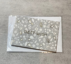 Greeting Cards 9565- 'Best Wish/Others' (9.5cm x 6.5cm)