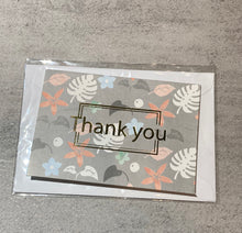 Greeting Cards 9565- 'Thank You / For You' (9.5cm x 6.5cm)