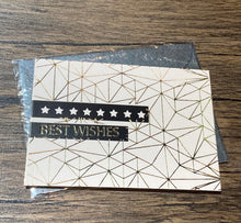 Small Gift Card - Thank You/Best Wishes (12cm x 8.8cm) 1s