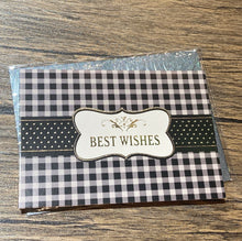 Small Gift Card - Thank You/Best Wishes (12cm x 8.8cm) 1s