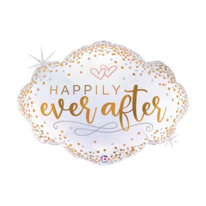 Large Foil 30" Happily Ever After (BL182P)