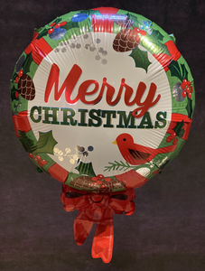 Large Foil Ornament - Merry Christmas