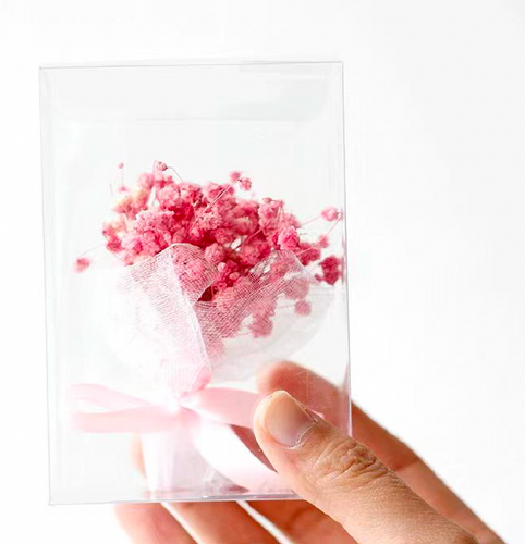 Mini Bouquet in box - Preserved Baby Breath