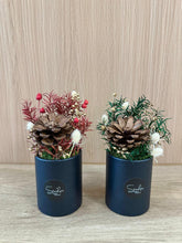 (RDBB-PF-P) Round Bloom Box -  Dried Pine Cone