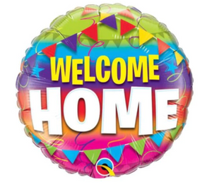 18" Round Foil Balloon - Welcome Home (PK)