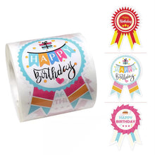 Stickers - Happy Birthday Badge (SKHB01) 1s