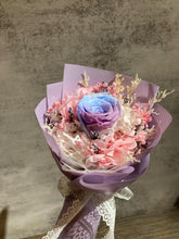 Mini Bouquet - Preserved Rose with Hydrangea & fillers