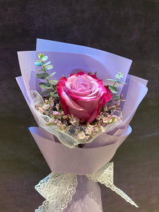 Fresh Flower Single Stalk Bouquet (Rose)