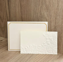 Small Gift Card - (9cm x 5.5cm) 1s - Embossed Mushroom Garden