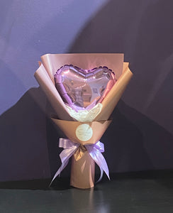 10" Foil Balloon Bouquet (w Customised Word)