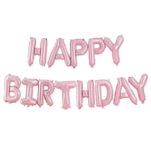 16” ‘Happy Birthday’ foil set x 1 (Flat pack)
