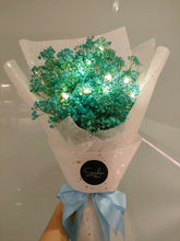 Preserved Baby Breath Bouquet with LED light- Large