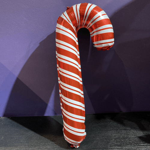 Small Foil Candy Cane