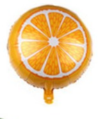 Large Foil Orange (45cm)