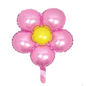 Small Foil Light Pink Flower (55cm)