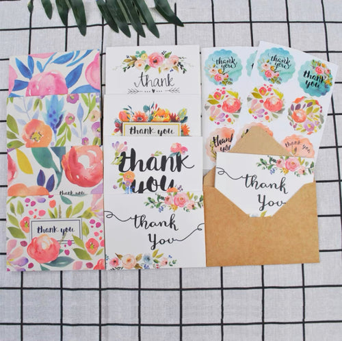 Small Gift Card - Thank You (10.2cm x 7.5cm) 1s