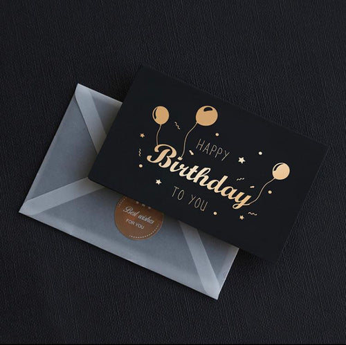 Greeting Cards 300 - Black