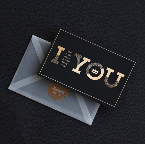 Greeting Cards 300 - Black